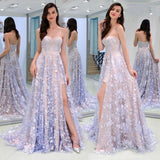 See through Wedding Dress Sexy Lace Tube Top Backless Formal Dress
