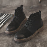 Desert Boots Spring Dr. Martens Boots Men's Leather Boots Work Shoes Military Boots Desert Boots High-Top Casual Men's Shoes