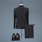 Black Tie Attire Suit Stage Chorus Performance Dress