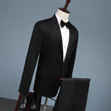 Black Tie Attire Slim Fit Suit Suit Gown