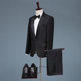 Black Tie Attire Suit Stage Chorus Performance Dress