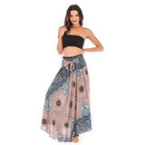 Gypsy Girl Outfits Skirt Beach Vacation Dress Two-Way Large Swing Skirt