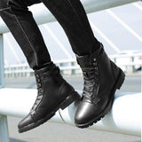 Men's Boots Work Boot Men Casual Hiking Boots Men's Ankle Boots Cotton Shoes Winter