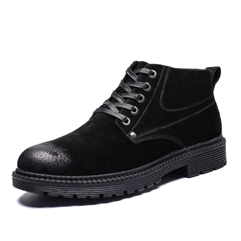 Men's Boots Work Boot Men Casual Hiking Boots Men's Shoes Work Shoes Casual Martin Boots Fashion Boots High Top