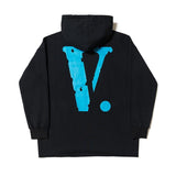 Vlone Hoodie Autumn And Winter Coat Hoodie Loose Men'S And Women'S Long Sleeves Hooded Sweater
