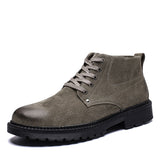 Men's Boots Work Boot Men Casual Hiking Boots Men's Shoes Work Shoes Casual Martin Boots Fashion Boots High Top