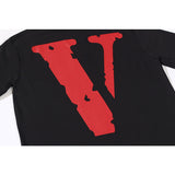Vlone T Shirt Men'S And Women'S V Couple Wear Men'S And Women'S Round Neck Tee Short Sleeve T-Shirt