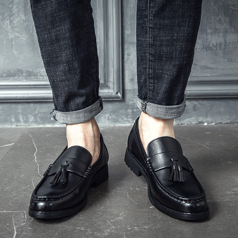 Men's Loafers Relaxedfit Slipon Loafer Men Shoes Casual Leather Shoes Men's Shoes Casual and Comfortable plus Size Vintage