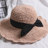 Summer Hats Women's Sun Hat Seaside Beach Sun-Proof Bucket Hat