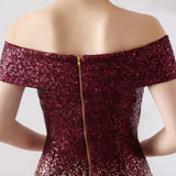 Burgundy Dress Formal Dress Slimming Host Formal Dress Long