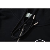 Off White Hoodie With Arrow Print Autumn And Winter Cardigan Zipper Printing Coat Men And Women Owt