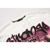 Man Fall Outfits Anime Print Long-Sleeved T-shirt Men and Women Couple Wear Bottoming Top
