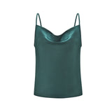 Coachella Music Festival Outfits Solid Color Camisole Multi-Color Bottoming Shirt Top