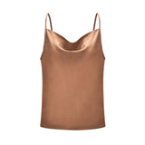 Coachella Music Festival Outfits Solid Color Camisole Multi-Color Bottoming Shirt Top