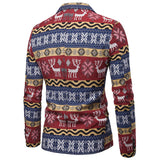 Men Prom Outfits Christmas Elements Fashion Matching Dynamic