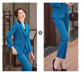 Interview Suit Women's Suit Fashion Wide-Leg