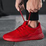 Men Sneakers Men Walking Shoes for Jogging Breathable Lightweight Shoes Sneakers Mesh Men's Spring and Autumn Shoes