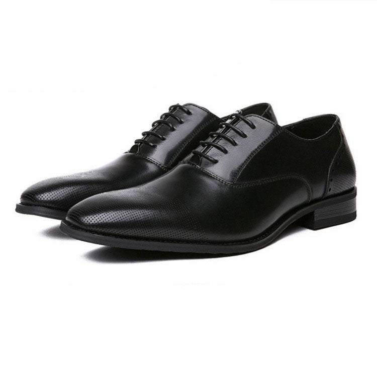 Men's Dress Shoes Classic Leather Oxfords Casual Cushioned Loafer Men's Casual Business Shoes