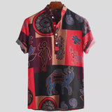 Camp Collar Shirt Oracle Printed Shirt
