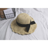 Summer Hats Women's Sun Hat Seaside Beach Sun-Proof Bucket Hat
