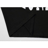 Vlone Sweatshirt Letter Printed Long Sleeve Bottoming Tshirt Roundneck Pullover