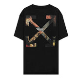 Off White Tshirt Arrow Men And Women Short Sleeve Owt