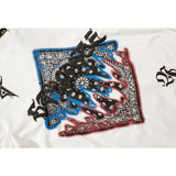Man Fall Outfits Printed Long-Sleeved T-shirt Couple Hip-Hop Fashionable Brand Inner Wear Blouse Men