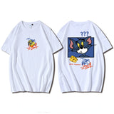 Tom And Jerry T Shirt Cat And Mouse Print