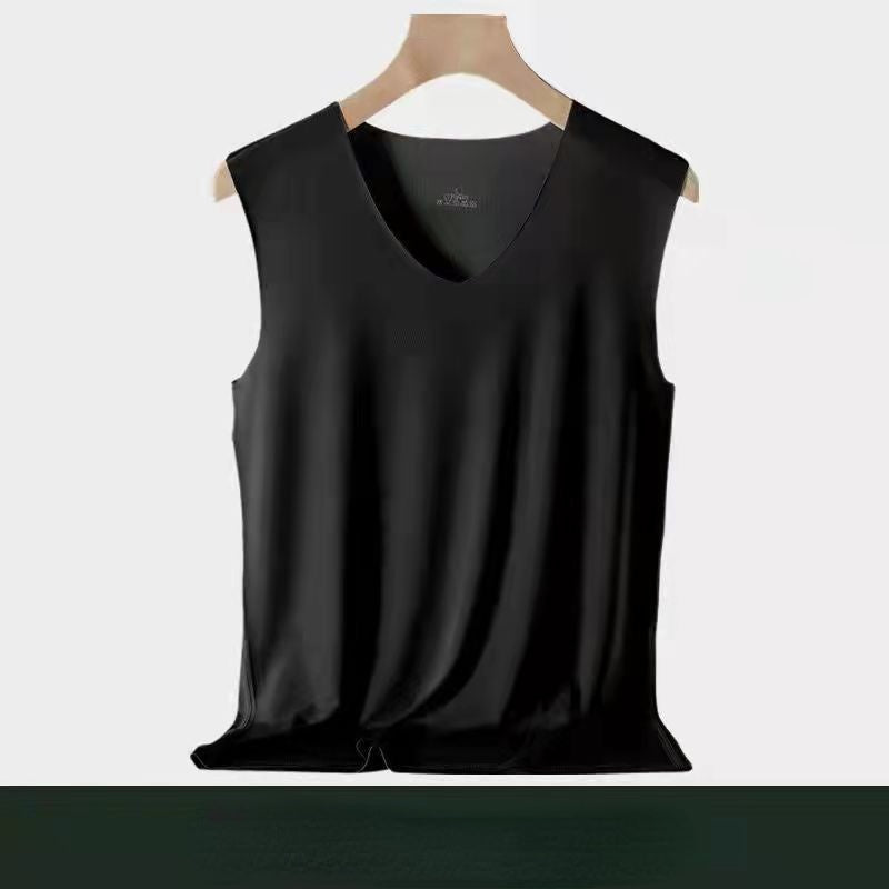 Wifebeater Shirt V-neck Waistcoat Exercise Sleeveless