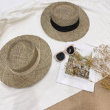 Straw Hat Hat Female Spring and Summer Straw Hat Beach Hat