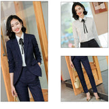 Interview Suit Women Plaid Suit Work Clothes
