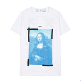 Off White T Shirt Short Sleeve Tshirt Men'S And Women'S Cotton Owt