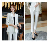 Interview Suit Women Suit Women's Fashion Spring and Autumn Work Clothes