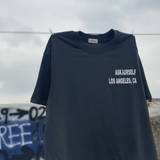 Askyurself T Shirt round Neck Short Sleeve Washed-out Vintage T-shirt