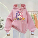 Bearbrick Hoodie Hooded Autumn Sweater Slimming Oversize Ladies