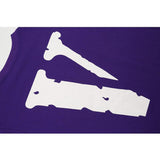 Vlone Tshirt Summer Large V Printed Loose Casual Short Sleeve