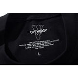 Vlone Sweatshirt Autumn And Winter Men'S Popular Large V Long Sleeve Tshirt Printing