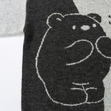 Men Sweater Cartoon Jacquard Sweater Men's Pullover