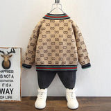 Toddler Boys Sweater Boys' Knitted Jacket Male