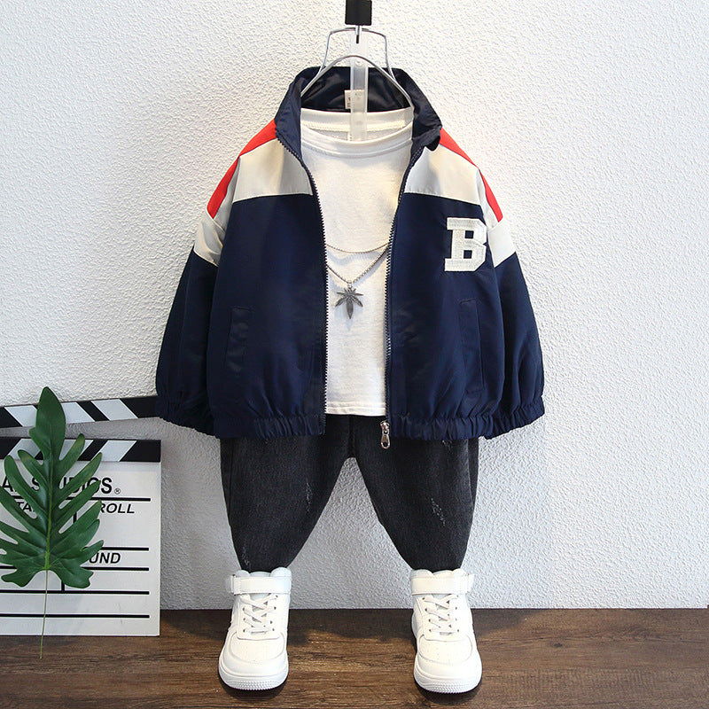 Toddler Boys Jackets Boys' Coat Spring and Autumn Casual Jacket