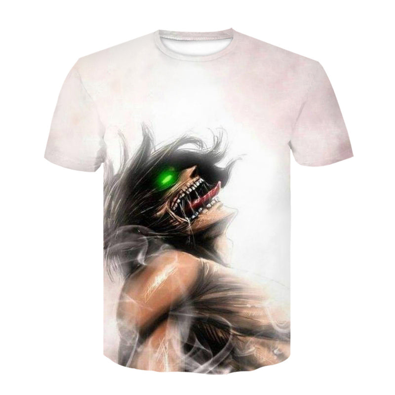 Skull T Shirt Digital Printing Leisure