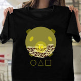 Squid Game Costume Round Six pattern printed short-sleeved t-shirt