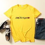 Squid Game Costume round Six Pattern Printed Short-Sleeved T-shirt