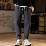 Cuffed Cargo Pants Workwear Pants Men's Autumn Loose Casual