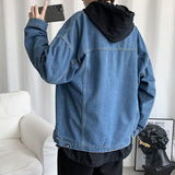 Men Denim Jackets Men's Denim Coat Jacket Men's Clothing