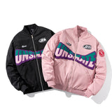 Varsity Jacket Baseball Uniform Women'S Spring Multicolor Jacket Men'S Hooded