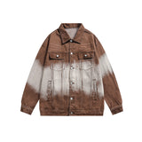 Men Denim Jackets Spring and Autumn Denim Jacket Men and Women Loose Jacket