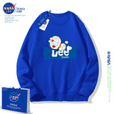 Nasa Children Sweater & Pant Set Nasa Children'S Bathroom Doraemon Pattern Clothing Suit Spring And Autumn Sports
