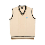 Men Sweater Sweater Vest Loose V-neck Sleeveless Sweater