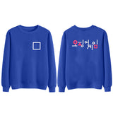 Squid Game Costume Men's and Women's round Neck Sweater